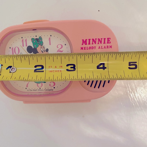 Vintage Disney Minnie Melody Lorus quartz  alarm clock - Picture 11 of 11